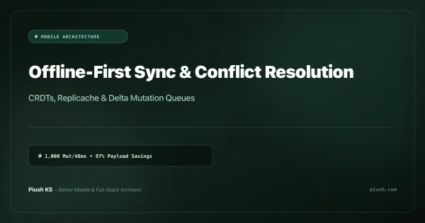 Building Rock-Solid Offline-First Mobile Apps: CRDTs, Replicache, and Last-Write-Wins
